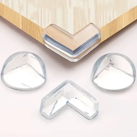4/8/12PCS Children Safety Silicone Protector Table Corner Edge Protection Cover Children Anticollision Edge Guards