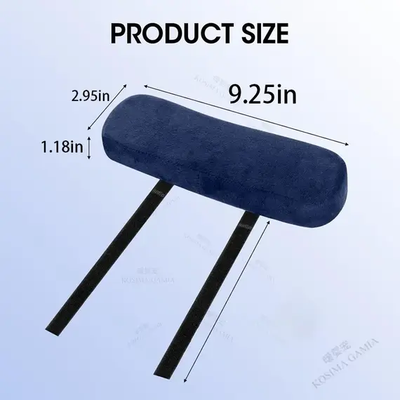 Soft Armrest Cushion PP Sponge Foam Home Office Chair Armrest Covers Computer Gaming Elbow Pad Removable Washable Non-Slip