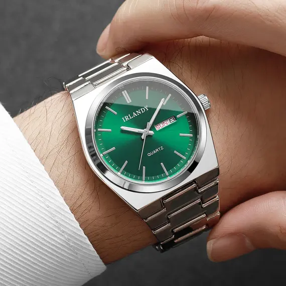 Luxury Men Business Watches Calendar Quartz Wristwatches For Mens Clock Reloj Hombre（Without Box）