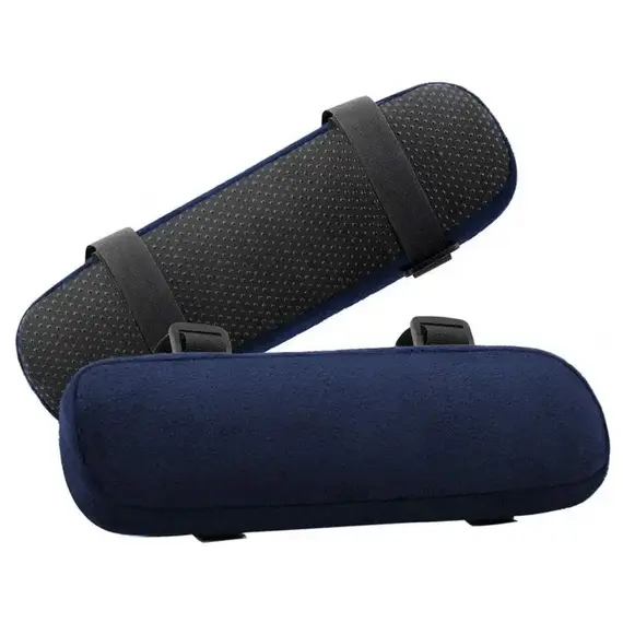 Soft Armrest Cushion PP Sponge Foam Home Office Chair Armrest Covers Computer Gaming Elbow Pad Removable Washable Non-Slip