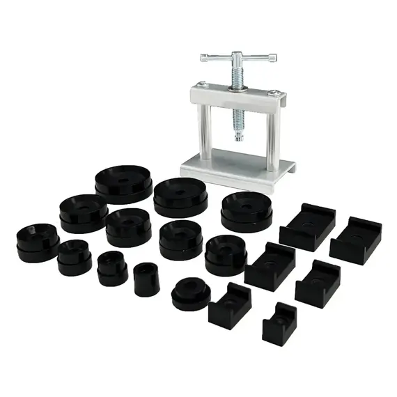 23PCS Professional Watch Press Set Watch Back for CASE Closing Tool & Fitting Dies Watch Repairing Tool Die Kit for Watchmaker