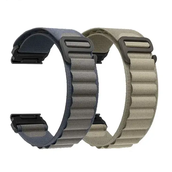 22mm 26mm Nylon Quick Fit Strap for Garmin Fenix 9 7X 8X 8 7 Pro Fenix 6X 6 5X Tactix 8 7 9 Forerunner 965 Enduro 3 Loop Band