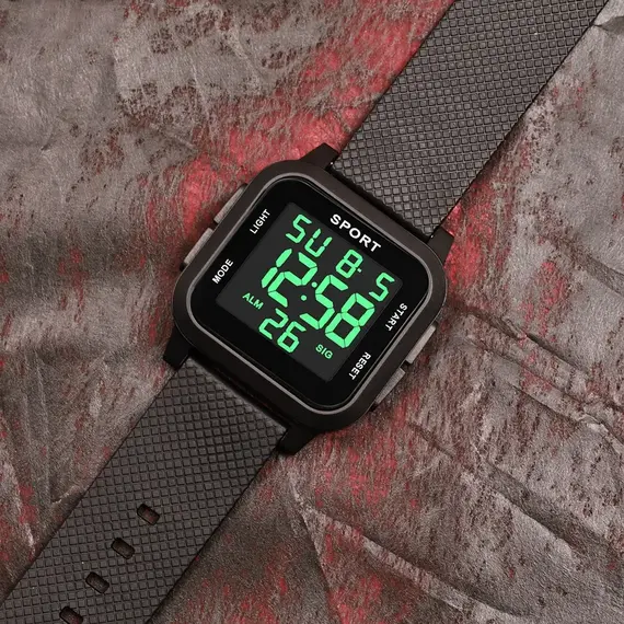 Outdoor Sports Kids Watches Multifunctional Alarm Clock Boys Digital Wristwatches Waterproof Luminous Military Electronic Watch