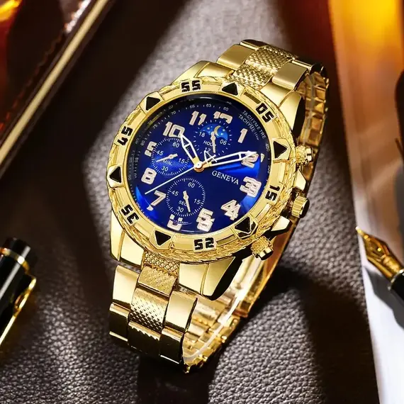 1/4pcs Watch Business Men's and Women's Accessories Decorative Accessories Outdoor Men's Set