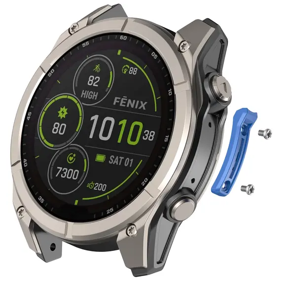 Metal Bumper Guard, Anti-Collision Frame Strip For Garmin Fenix 8 AMOLED/SOLAR 47mm 51mm/Quatix 8/Tactix 8 Watch Accessories