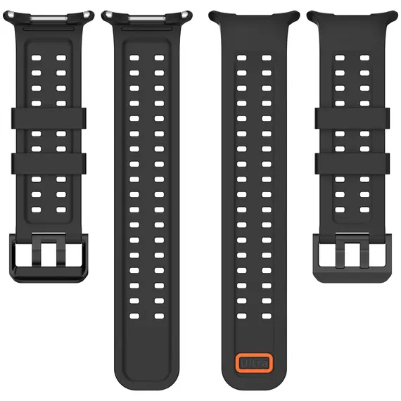 Original 1:1 Marine Band For Samsung Galaxy Watch Ultra(2025) 47mm Silicone Bracelet Correa Galaxy Watch Ultra 2 47mm Strap