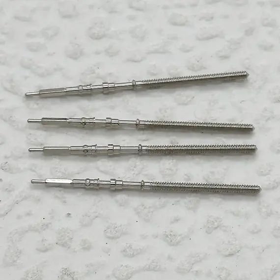 Steel Crown Stem Replacement For The NH35 Movement  Compatible With NH34 NH35 NH36 NH38 NH39 NH70 and NH72 Movements Parts