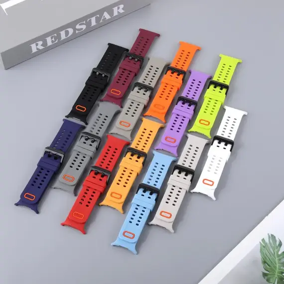 Original 1:1 Marine Band For Samsung Galaxy Watch Ultra(2025) 47mm Silicone Bracelet Correa Galaxy Watch Ultra 2 47mm Strap