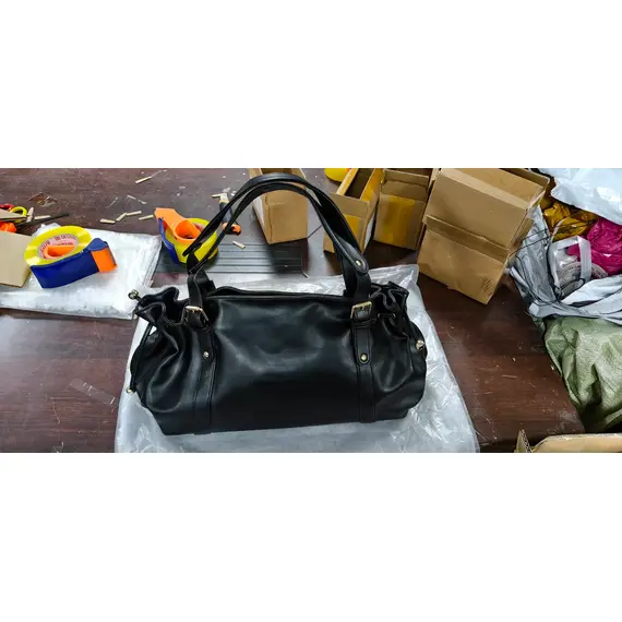Women's Simple Crossbody Bag Elegant And Versatile Boston Style Work Interior Polyester Soft Handbag