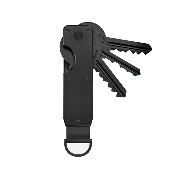 Key Organizer Compact Holder Metal Key Chain Minimalist Key Case Holder for Keychain Secures 2-6 Keys