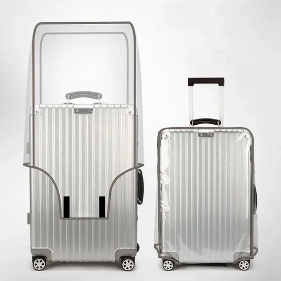 Transparent Travel Luggage Cover Waterproof Luggage Protector Covers Dustproof Protector Covers for 16-30 Inch Suitcase Case