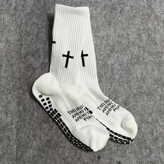 1 Pair Men Women Sports Socks Breathable Thickened Training Socks Comfortable Durable Riding Tennis Outdoor Sports Socks
