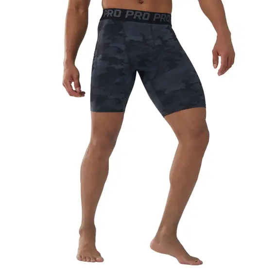 Compression Shorts Men Summer Sportswear Training Tights Gym Fitness Leggings Short Pants Sport Bottoms Running Shorts Men