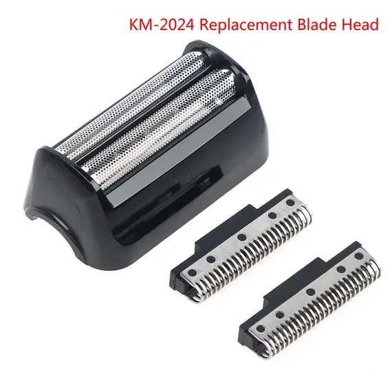 Kemei KM-2024 Extra Mesh Blade Net Shaving Shaver Parts Original 2024 Razor Replacement Blade Head