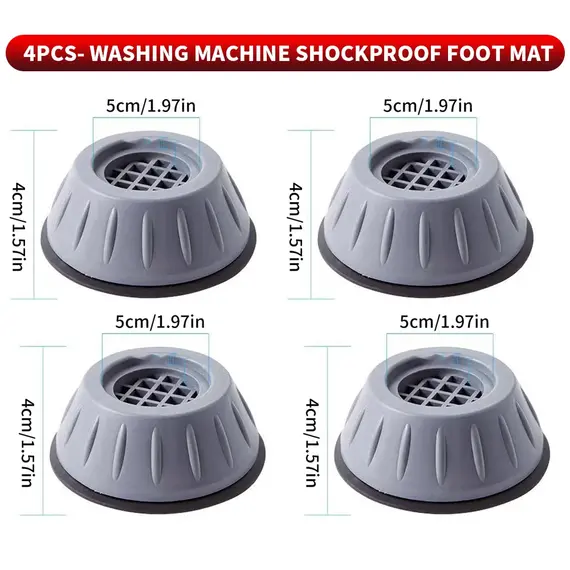 8PCS/4PCS/1PC - washing machine shock pad, washing machine silicone foot pad, suitable for daily washing machine shock and noise