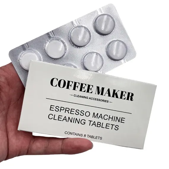 8PCS Espresso Machine Cleaning Tablets For Ninja Luxe ES601/ES701 Espresso Machines Water Tank Cleaning Spare Accessories