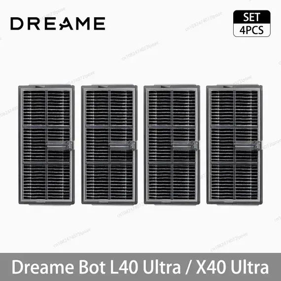 Dreame L40 Ultra / X40 Ultra Vacuum Cleaner Replacement Accessories Main Side Brush HEPA Filter Mop Cloths Dust Bag Spare Parts