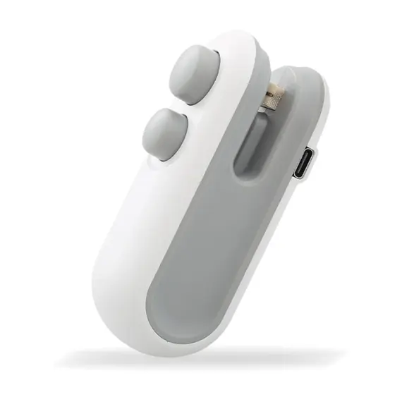 2 In 1 Sealer Cutter Multifunctional Mini Bag Sealer Portable Resealer Machine Handheld Bag Sealing Machine for Plastic Bags