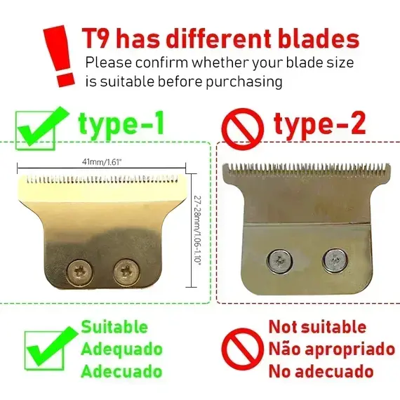 for T9 1/2/3/6/9/12 mm Professional Hair Trimmer Limit Comb Universal Guards Hairdresser Hair Cutting Guide Barber Accesories