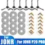 For JONR P20 PRO Vacuum Robot Accessories, Side Brush Mop Cloth Dust Bag Efficient Microfiber Spare Cleaning Parts Replacement