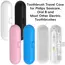 Toothbrush Travel Case for Oral B, Philips & Most Electric Toothbrush, Portable Dustproof Toothbrush Holder Protective Clean Box