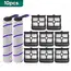 Compatible for Rowenta X-Clean 10, Tefal X-Clean 10 Vacuum Mop Accessories Roller Brush Hepa Filter Replacement Parts