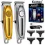 Kemei KM-1949 Pro Electric Barber Full Metal Professional Hair Trimmer for Men Beard Hair Clipper Finishing Hair Cutting Machine