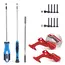 Metal Trigger Switch Button for Dyson V10 V11 SV12 SV14 with Full Repair Tools Kit, Power Switch Button Replacement