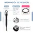 Universal Black Release Tool, Non-Slip Grip, Key Ring, Safety Unlocking Thimble, Not for Heavy Restraint Devices