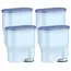 1/2/4 Pack CA6903 Coffee Filter Compatible with Philips AquaClean, Aqua Clean Dedicated Anti-Lime Calc and Water Filter for Supe