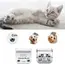 7FC Detachable Pet Dog Clipper Blade Set Compatible With For Most Andis, Oster A5 , Wahl KMClippers，Ceramic &Carbon Steel Blade