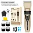Professional Home Electric Hair Clipper Set with Digital Display, USB Fast Charging, Ceramic Blades & Long Battery Life