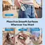 Portable Handheld Mini Fan Rechargeable Personal Fan with LED Display Mini Fan for Makeup Travel Outdoor Portable Pocket Fan