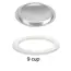 1 Set Coffee Gasket Seal for Coffee Espresso Moka Stove Pot Top Silicone Rubber Seal Espresso Makers Coffee Parts