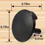 10PCS Air Fryer Rubber Feet Replacement Silicone Pieces Anti-scratch Protective Cover for Air Fryer Grill Pan Plate Tray