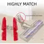 Cleaning Head Clip Latch Button Replacement for V7 V8 V10 V11 V15, Vacuum Cleaner Extension Wand Tube Button (with Spring)