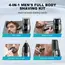 Kensen S30 Electric Hair Clipper Men's Beard/Nose Trimmer Rechargeable Cordless Hair Cutting Machine 4 in 1 Grooming Kit Barber