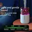 The simulated volcanic color lamp humidifier USB aromatherapy diffuser is suitable for use in cars, homes, bedrooms, as a gift,