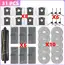 Fit For (Mova P50 PRO ULTRA/P50 Ultra, Dreame X40 Ultra/L40 Ultra/L30s Pro Ultra Heat) Tricut Roller Brush Filter Mop Cloth Bag
