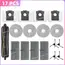 Fit For (Mova P50 PRO ULTRA/P50 Ultra, Dreame X40 Ultra/L40 Ultra/L30s Pro Ultra Heat) Tricut Roller Brush Filter Mop Cloth Bag