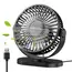 Electric Fan Portable Cooling Laptops Silent USB Fan Three Speed Adjustment for Home Office Desktop Outdoor Camping Mini Fan