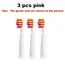 NEW 3/5/10 pcs Fairywill Replacement Toothbrush Heads for FW-507/508/551/515/917/959/2011,FW-D1/D3/D7/D8 Electric Toothbrush