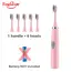 Tongwode Electric Toothbrush for Adults Soft Bristle Portable Battery E802 Endurance IPX6 Waterproof Intelligent Effective