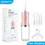 Portable Cordless Water Flosser for Teeth Cleaning 3 Modes Rechargeable Oral Irrigator Machine with Water Drill Mouth Washing