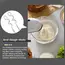 Handheld Electric Egg Beater, Household Automatic Mixer, Handheld Food Cake Bread Baking Dough Mixer, 7-speed Cream Blender