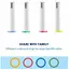 4-24pcs Dual Clean Replacement Brush Head Compatible with OralB Electric Toothbrushes Fit 100 500 1000 2000 3000 5000 6000 7000