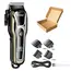 Kemei KM-PG1990A USB Rechargeable Electric Hair Clipper Professional Cordless Men Hair Trimmer Men's Hair Cutting Machine Barber