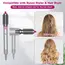 20/38/55MM Round Brush Attachment Compatible with Dyson Airwrap HS01/05/08 Nickel Big Round Brush Volumizer For Dyson Hair Dryer