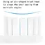 4 Pcs/Pack Electric Toothbrush Replacement Heads For XIAOMI MIJIA T300/T500/T700 Soft Bristle Nozzle Deep Clean Tooth Brush Head