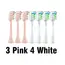 Sonic Electric Toothbrush Heads For Xiaomi SOOCAS X3 X5 X3U X1 V1 V2 SOOCARE Head Bristle Replacement Nozzles with Anti-dust Cap